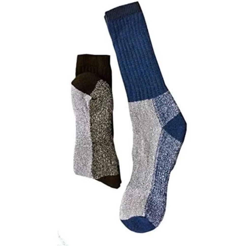 6-Pairs Thermal Men's Socks Assorted
